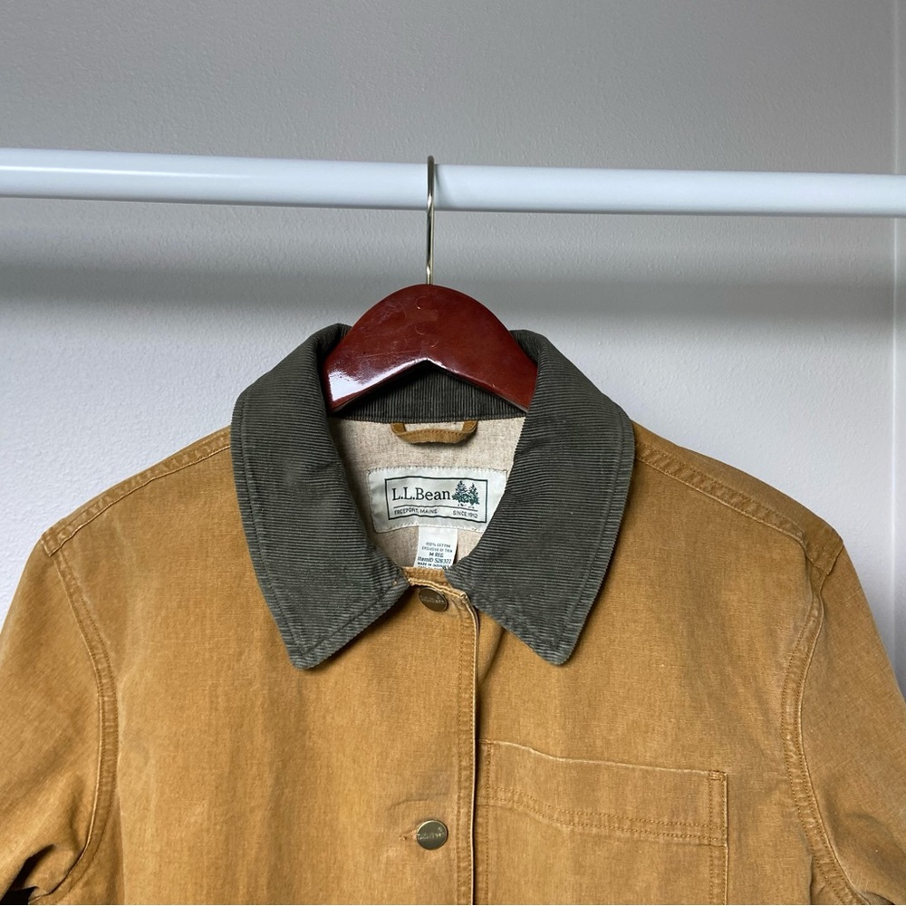 L.L.Bean Vintage Canvas Chore Coat - Picture 2 of 8